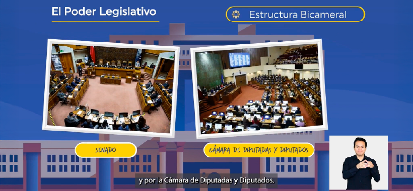 Educación cívica a través de material audiovisual.